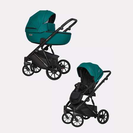 Коляска 2в1 Riko Basic Montana зеленый