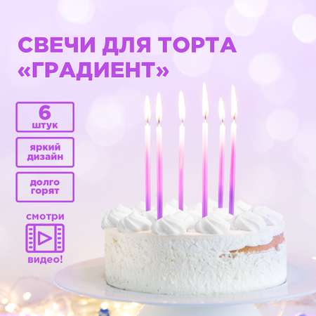 Свечи топперы на торт для пр Paterra 401-989