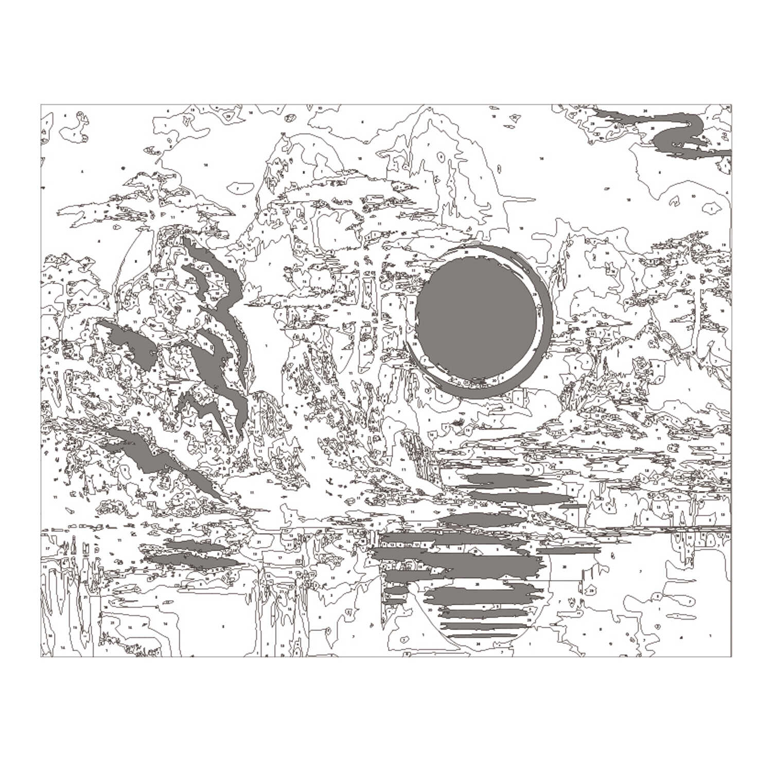 Картина по номерам Феникс + Китай - фото 3