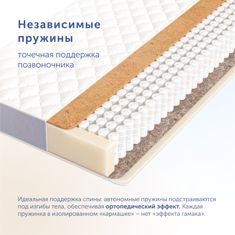 Матрас buyson BuyLuck 140х70 - фото 6