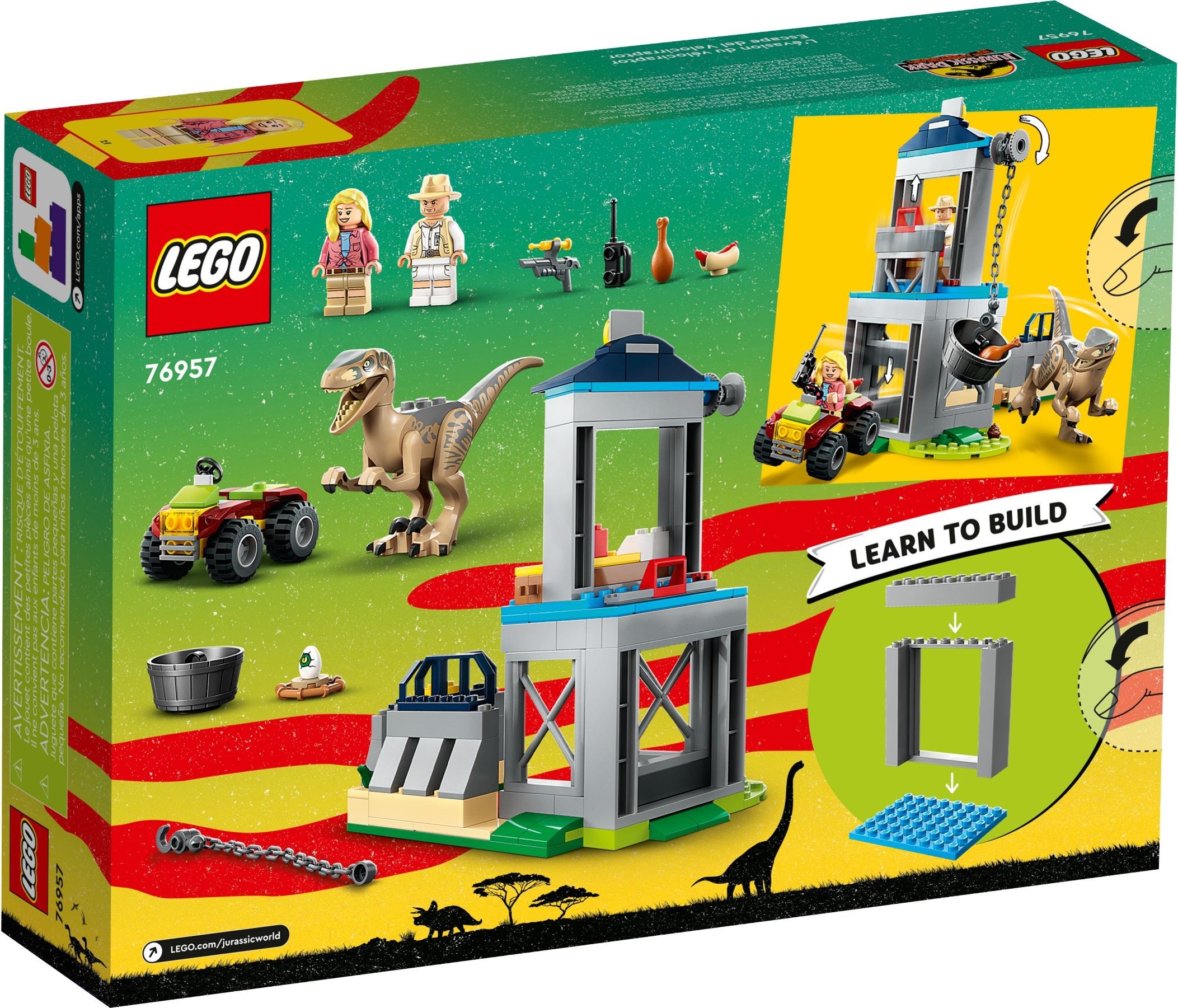Конструктор LEGO Jurassic World 76957 137 дет. - фото 5
