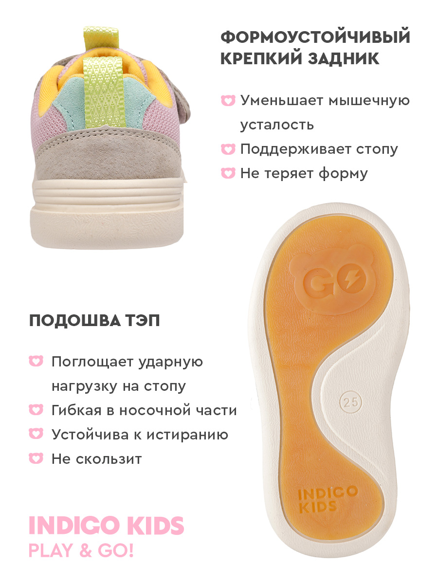 Кроссовки Indigo kids 40-1025C - фото 8