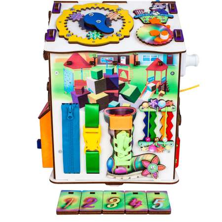 Игрушка Jolly Kids бизиборд Карусель