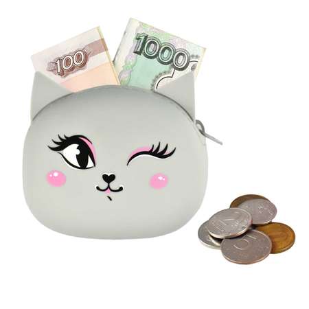 Кошелек Феникс + Озорная кошечка клатч
