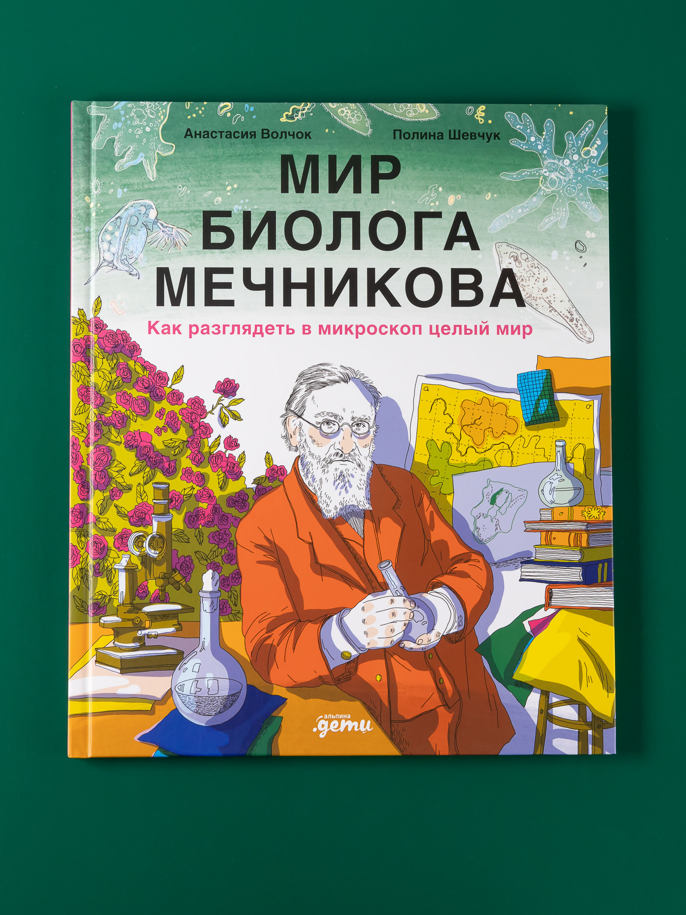 Книга Альпина. Дети Мир биолога Мечникова : Как разглядеть в микроскоп целый мир - фото 4