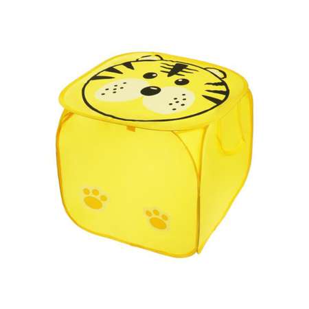 Корзина для игрушек Наша Игрушка Тигренок 43х43х43 см.