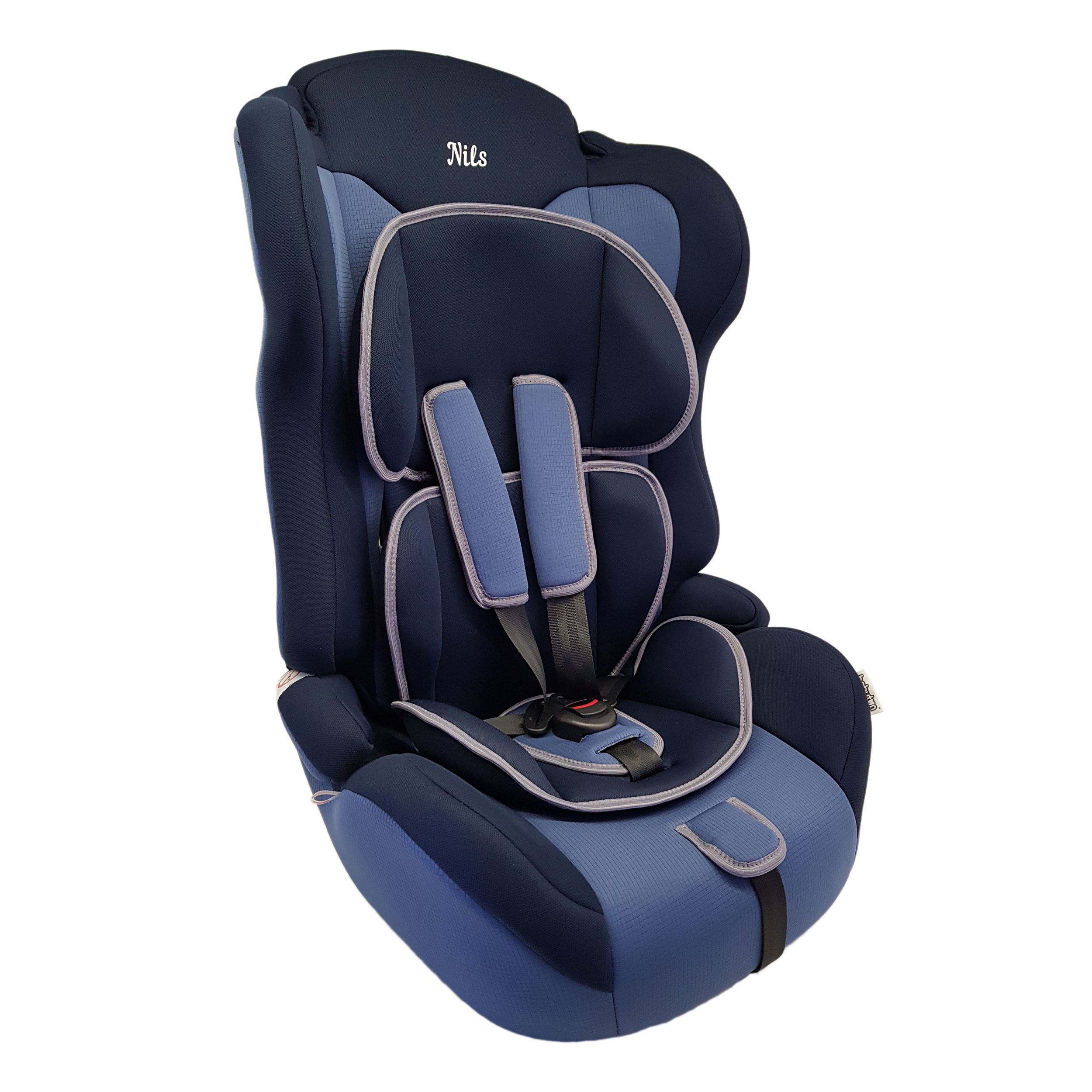 Автокресло Babyton Nils 1/2/3 (9-36 кг) синий - фото 3