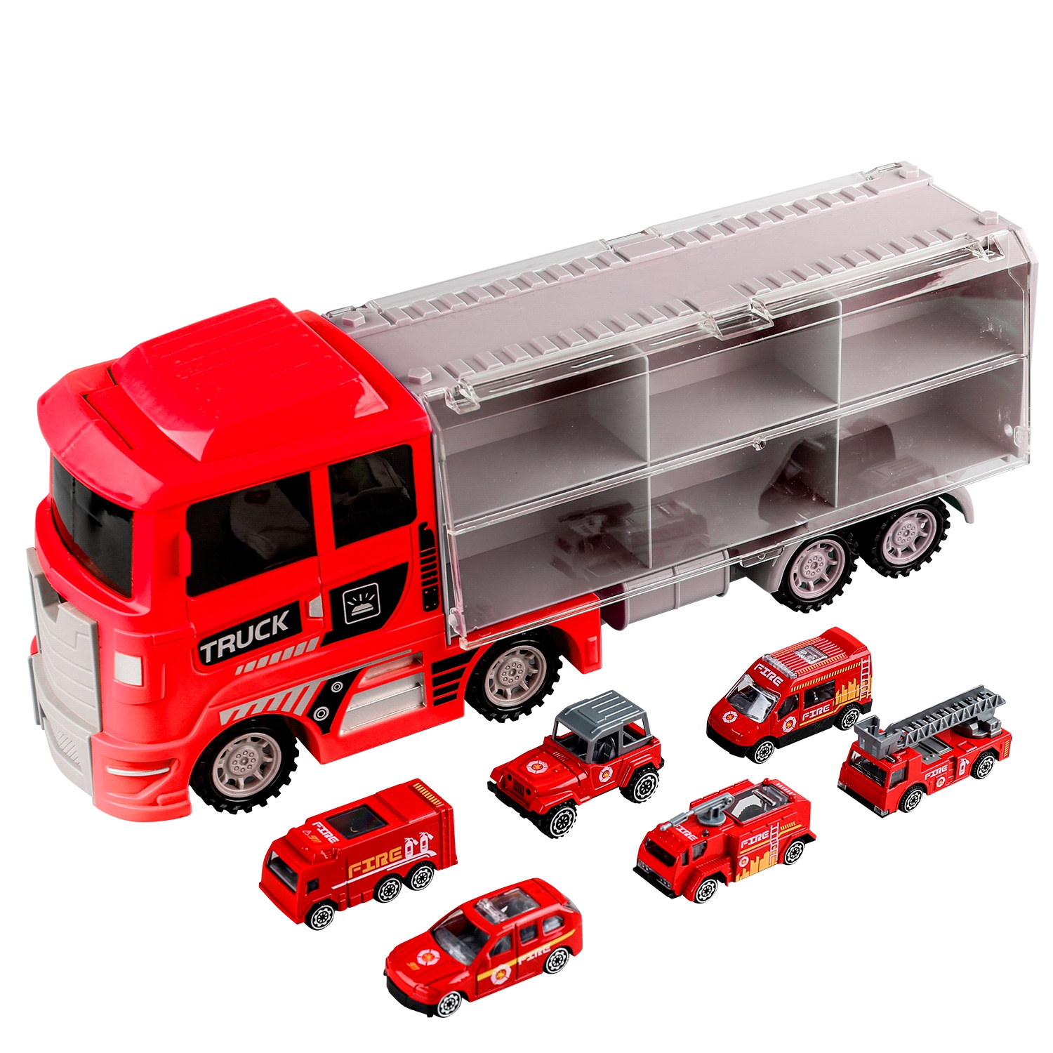 Игровой набор Handers Трейлер: пожарные 669-16 - фото 2