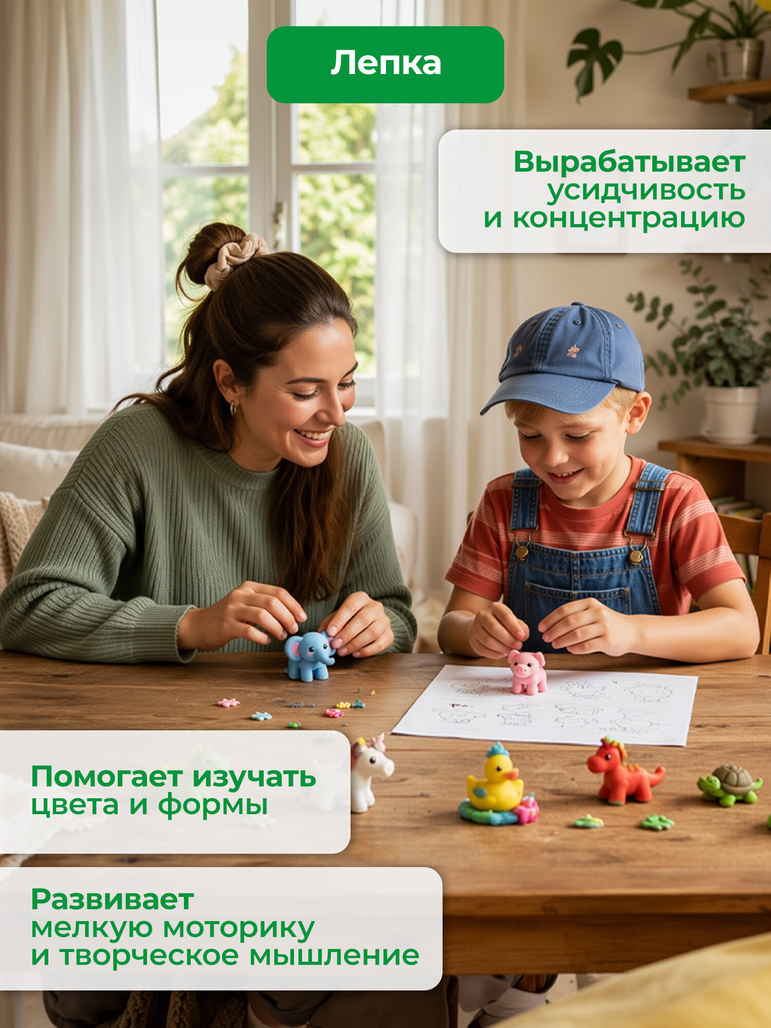 Пластилин Brauberg воздушный - фото 8