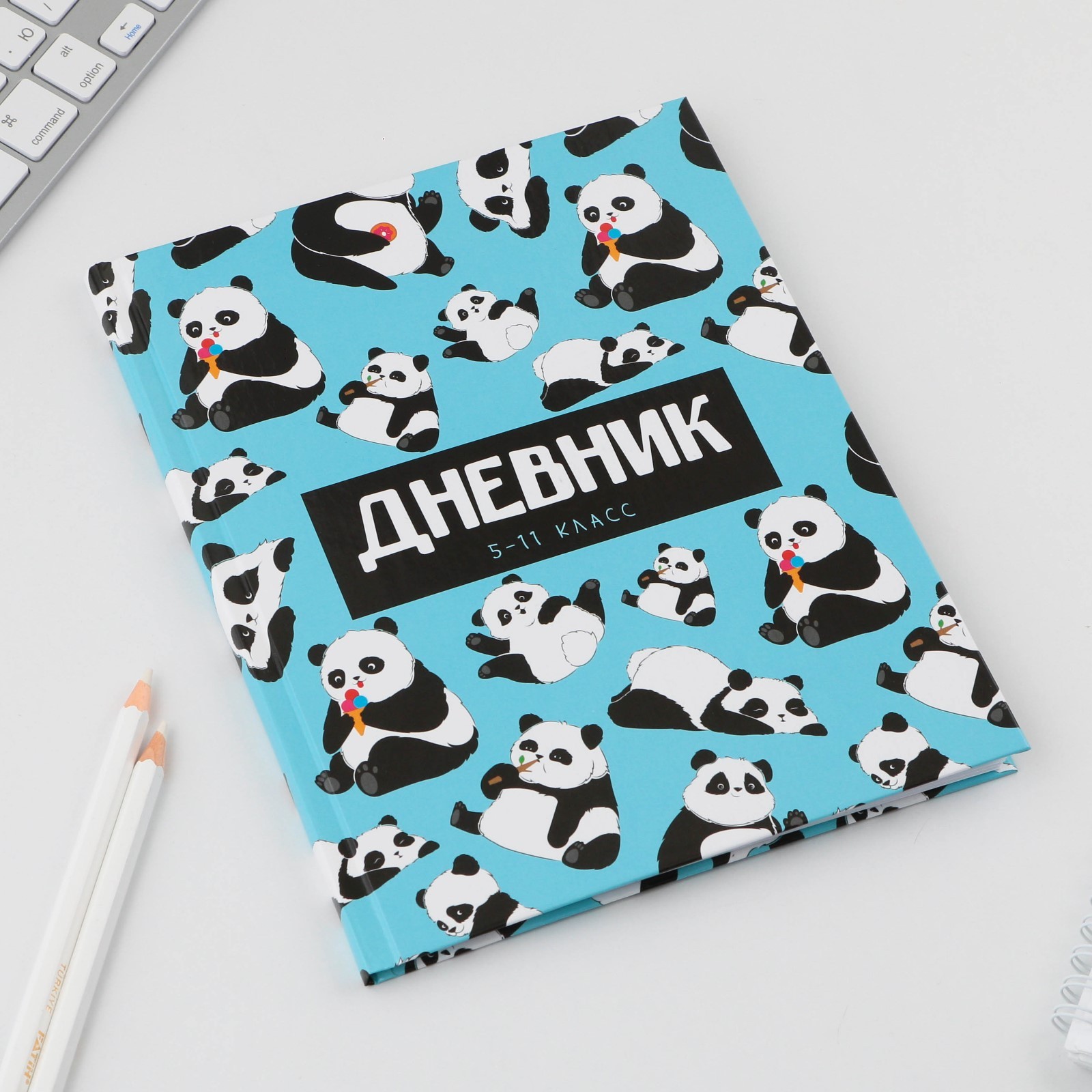 Дневник ArtFox STUDY для 5-11 класса, в твердой обложке, 48 л. "Панды" - фото 2