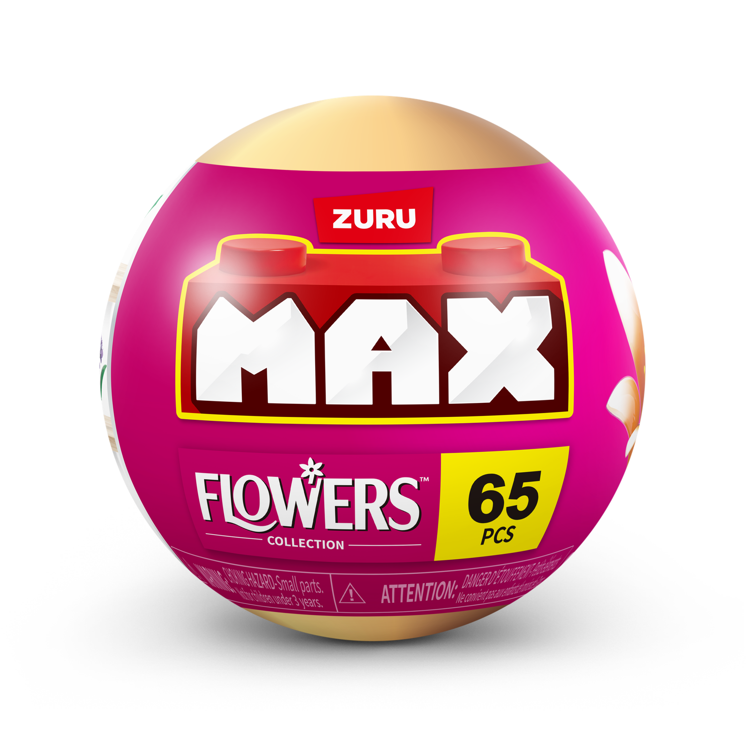Конструктор Zuru Max Flowers (1 цветок) Серия 1 блочный - фото 9