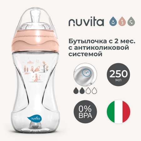 Бутылочка Nuvita Anti-Colic 250 мл