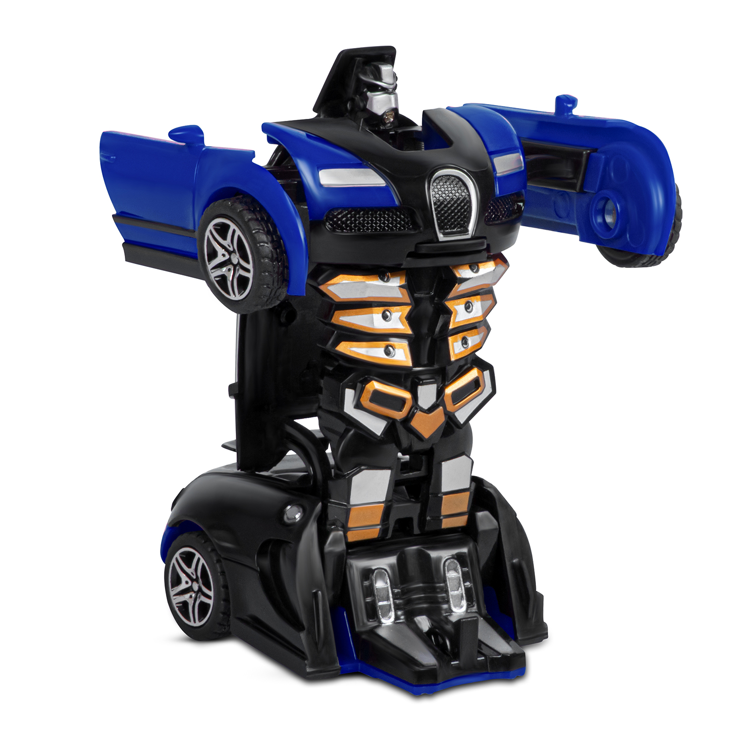 Фигурка AUTODRIVE Робот трансформер Машинка - фото 4