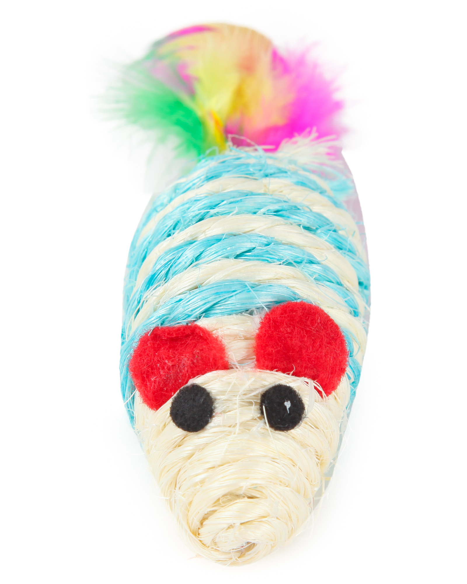 Игрушка для кошек Barbaks Мышка кручёная - фото 2