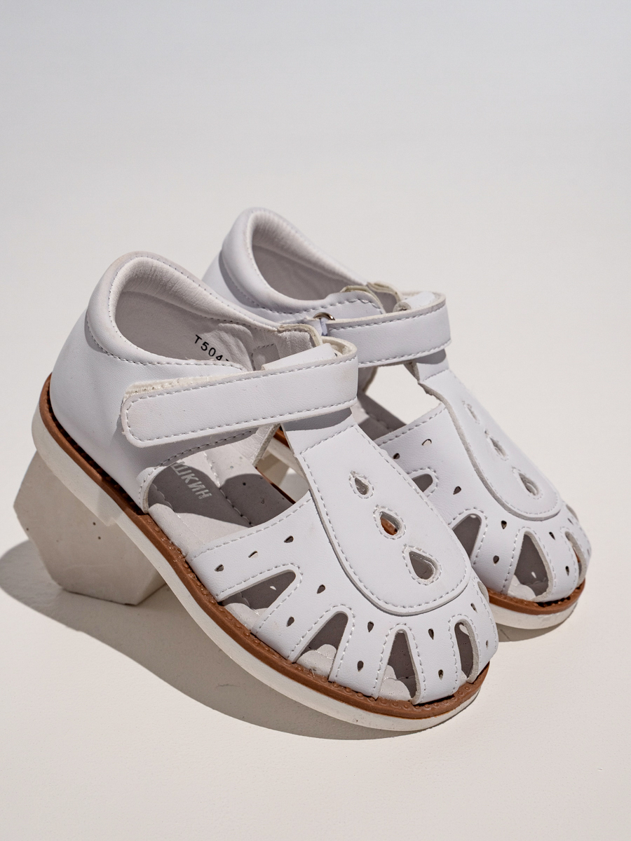 Сандалии ТопТошкин 1250-бел - фото 1