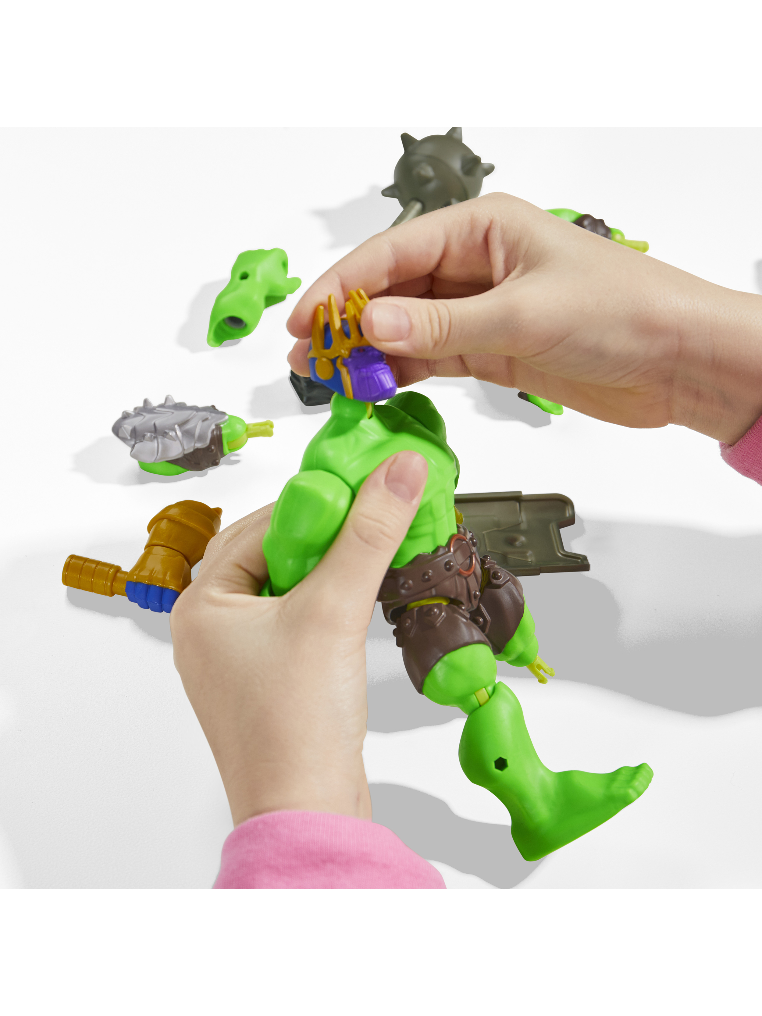 Фигурка Hasbro Делюкс MixMashers Hulk - фото 11