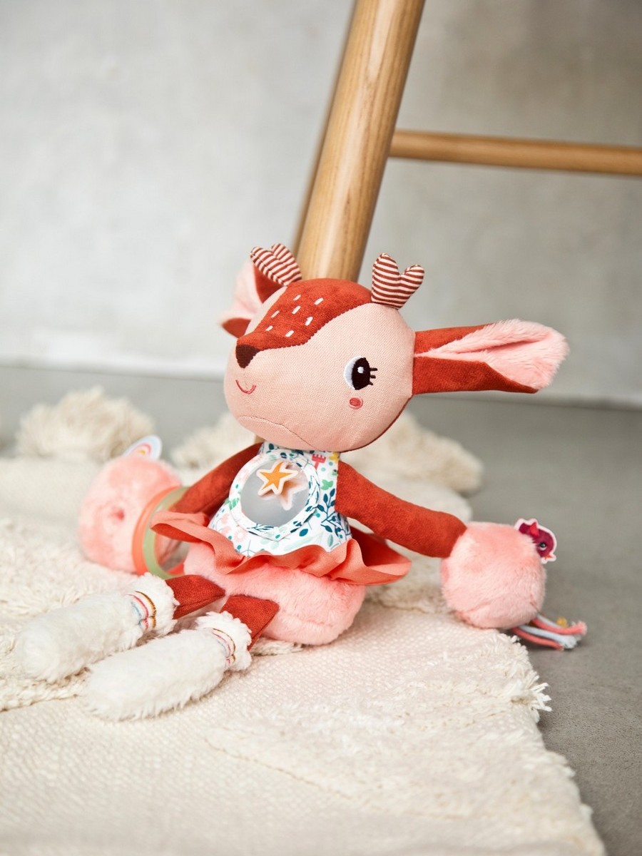 Игрушка мягкая Lilliputiens олень 30 см - фото 6