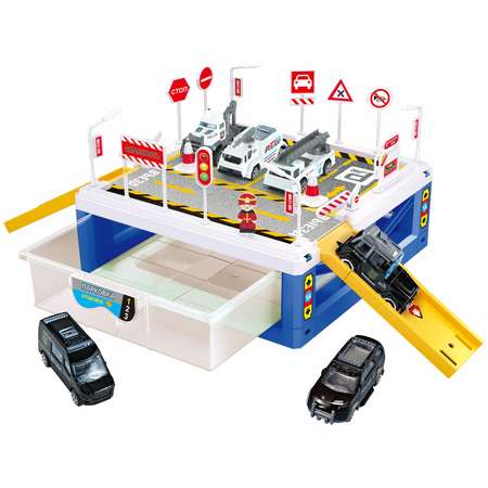 Парковка 1TOY Полицейский участок многоуровневый