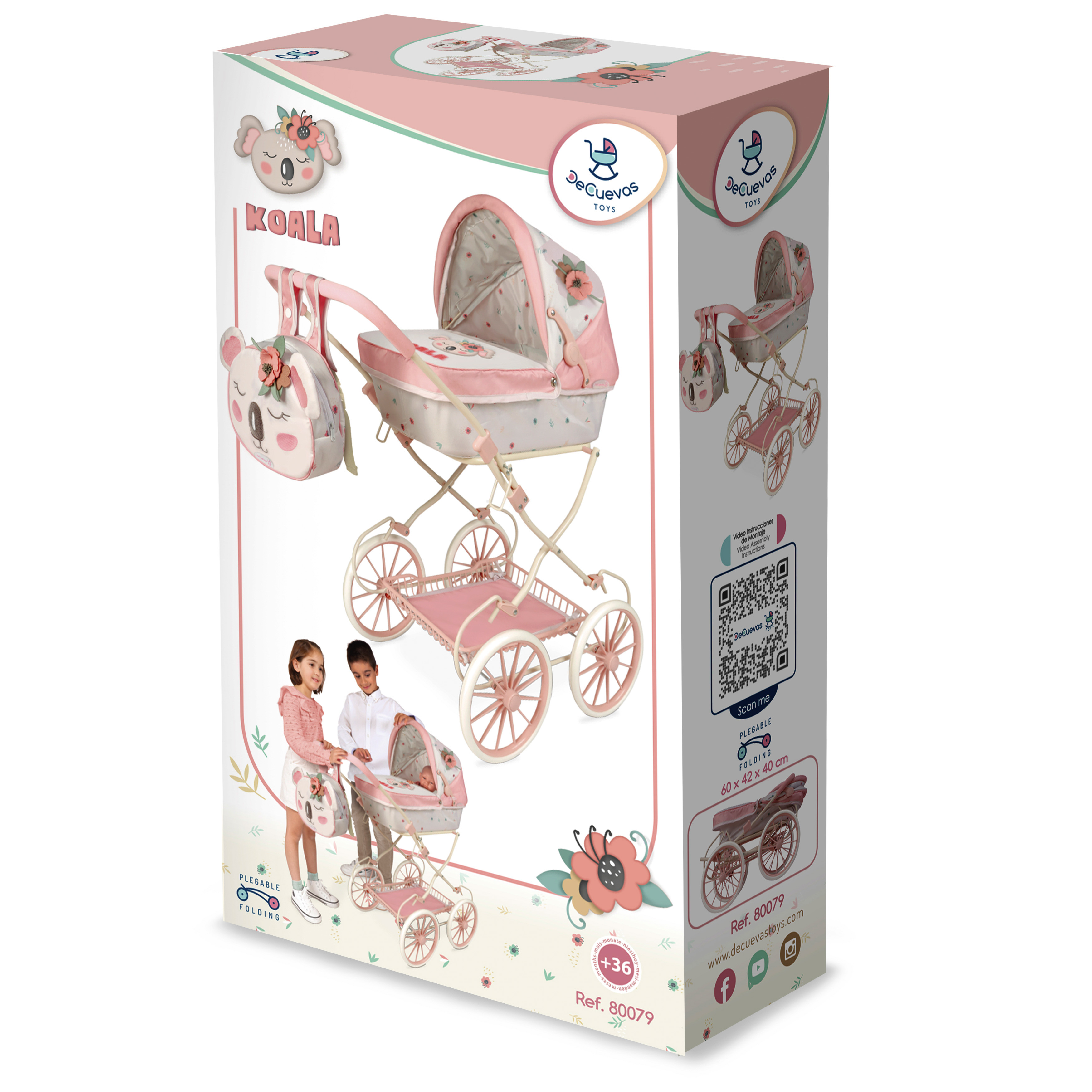 Коляска-люлька для кукол DeCuevas Toys 80079 - фото 11