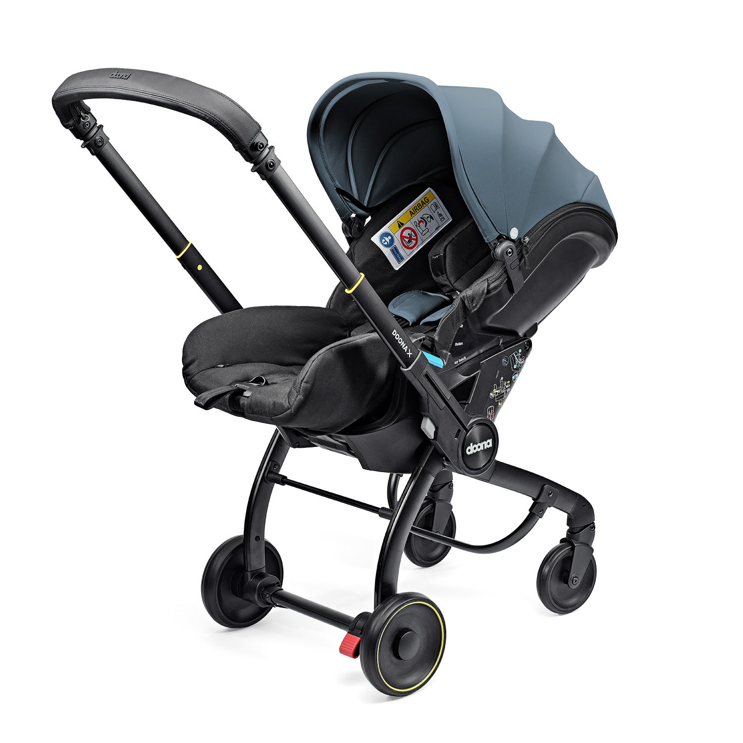 Автокресло Doona X Ocean Blue Isofix 0 (0 -13 кг) - фото 29