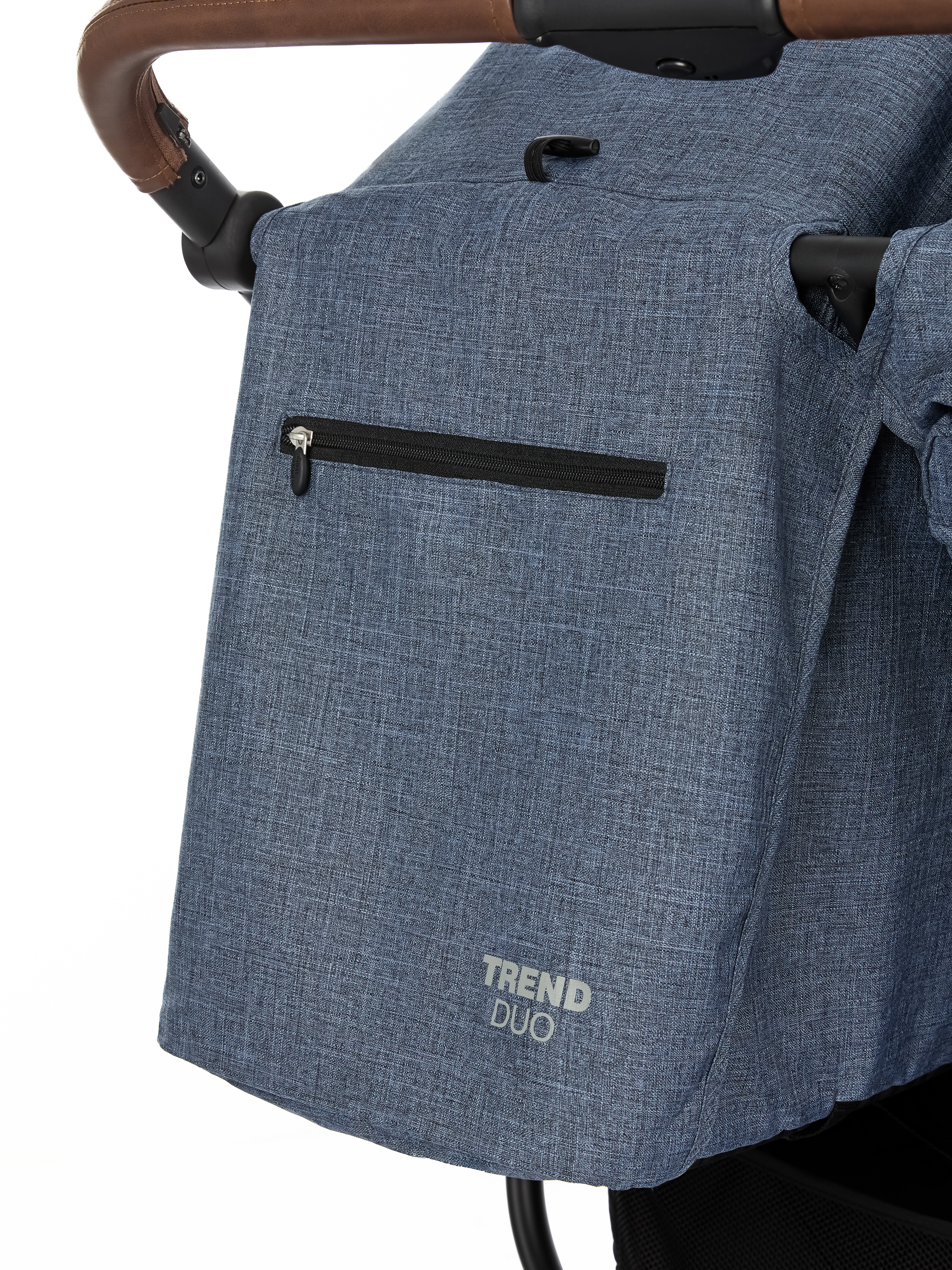 Коляска прогулочная для двойни Valco baby Snap Duo Trend Denim синий - фото 16