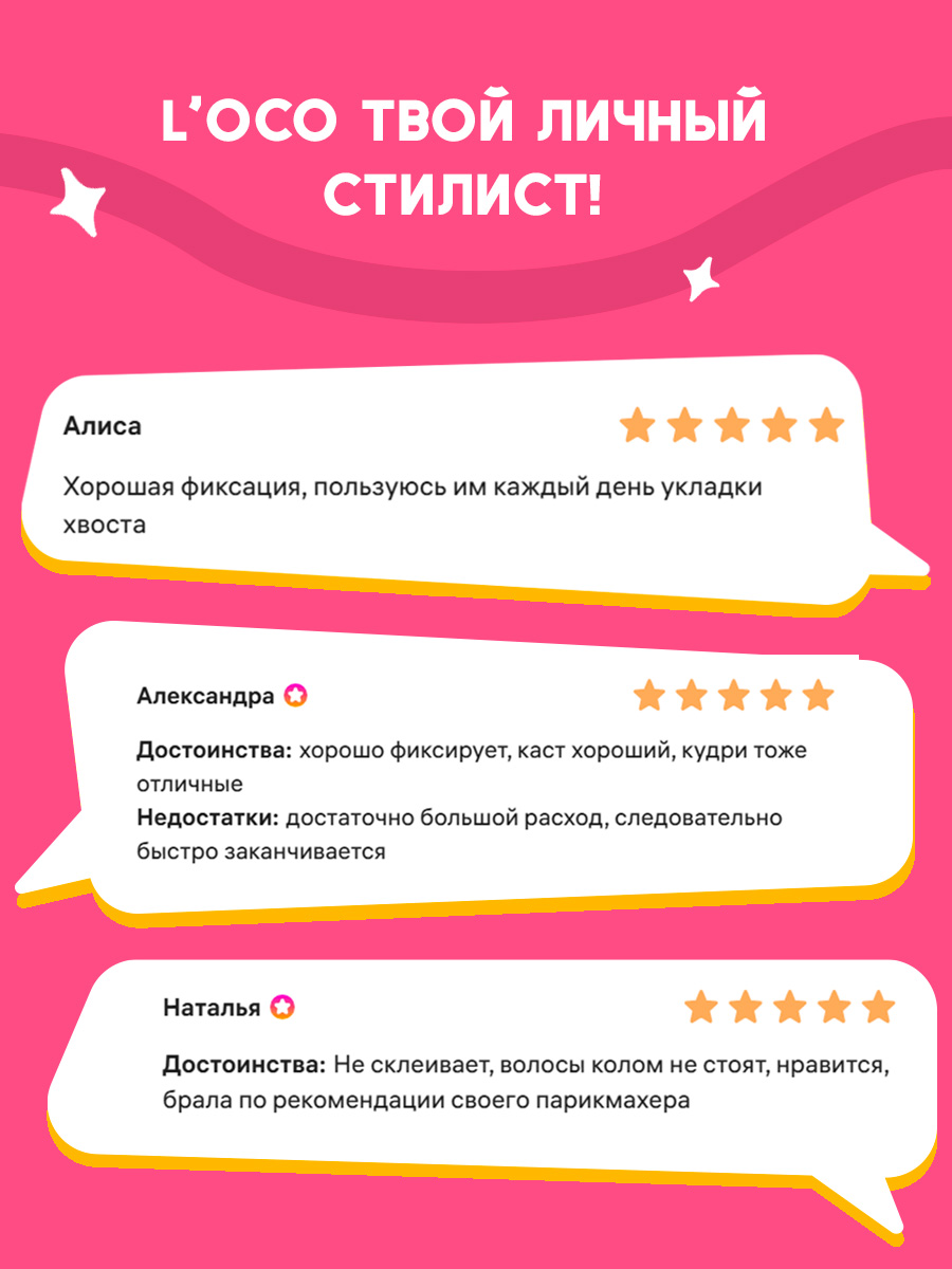 Гель для волос lOCO С сильной фиксацией - фото 9