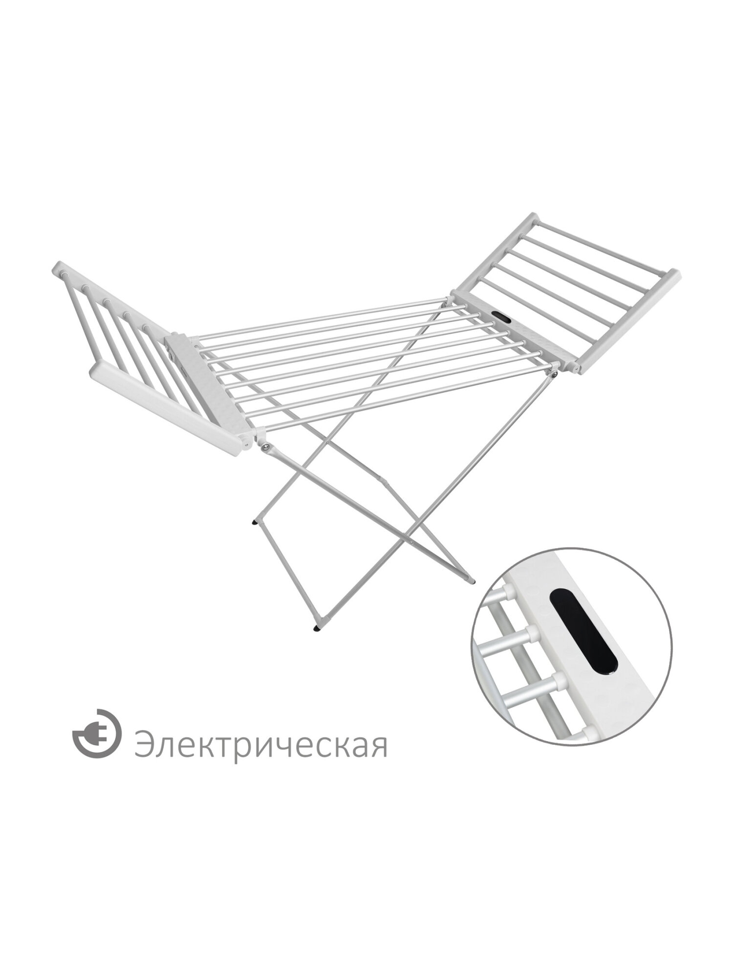 Сушилка для белья Лайма алюминиевая - фото 8