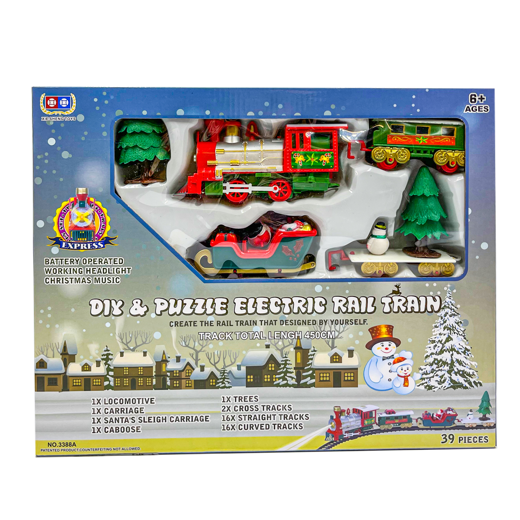 Набор железнодорожный SHARKTOYS 3703388 - фото 8
