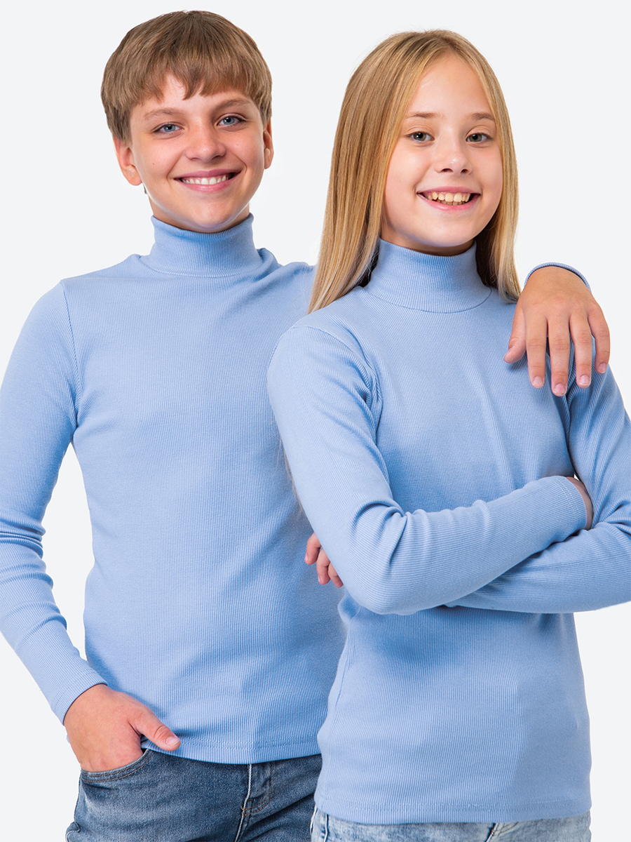 Водолазка HappyFox HF5504голубой - фото 2