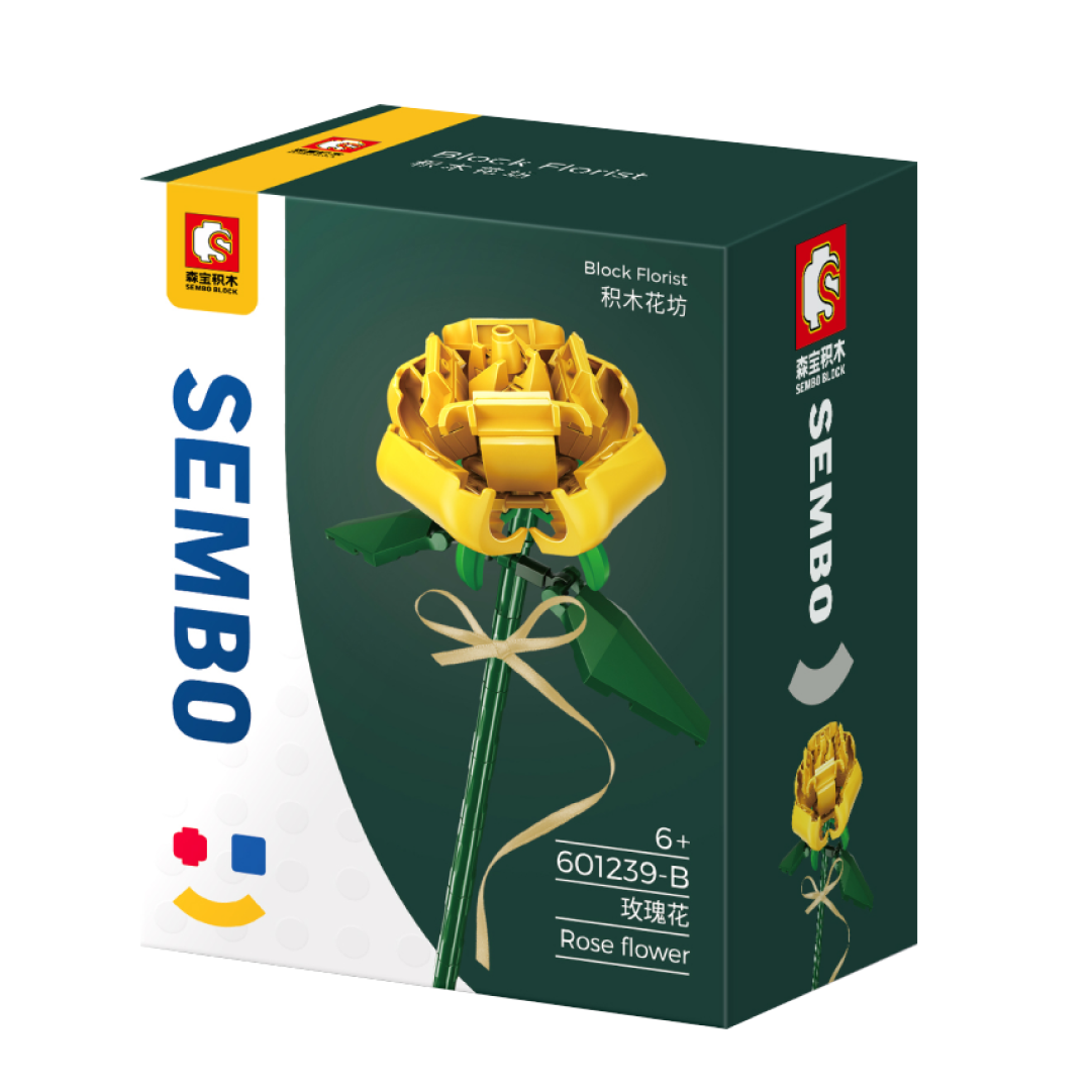 Конструктор Sembo Block Роза - фото 1