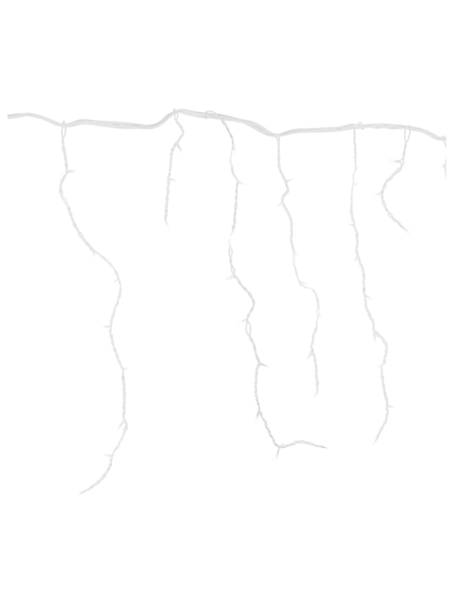 Гирлянда бахрома новогодняя Золотая сказка уличная на дом 25х0,7 м от сети светодиодная - фото 8