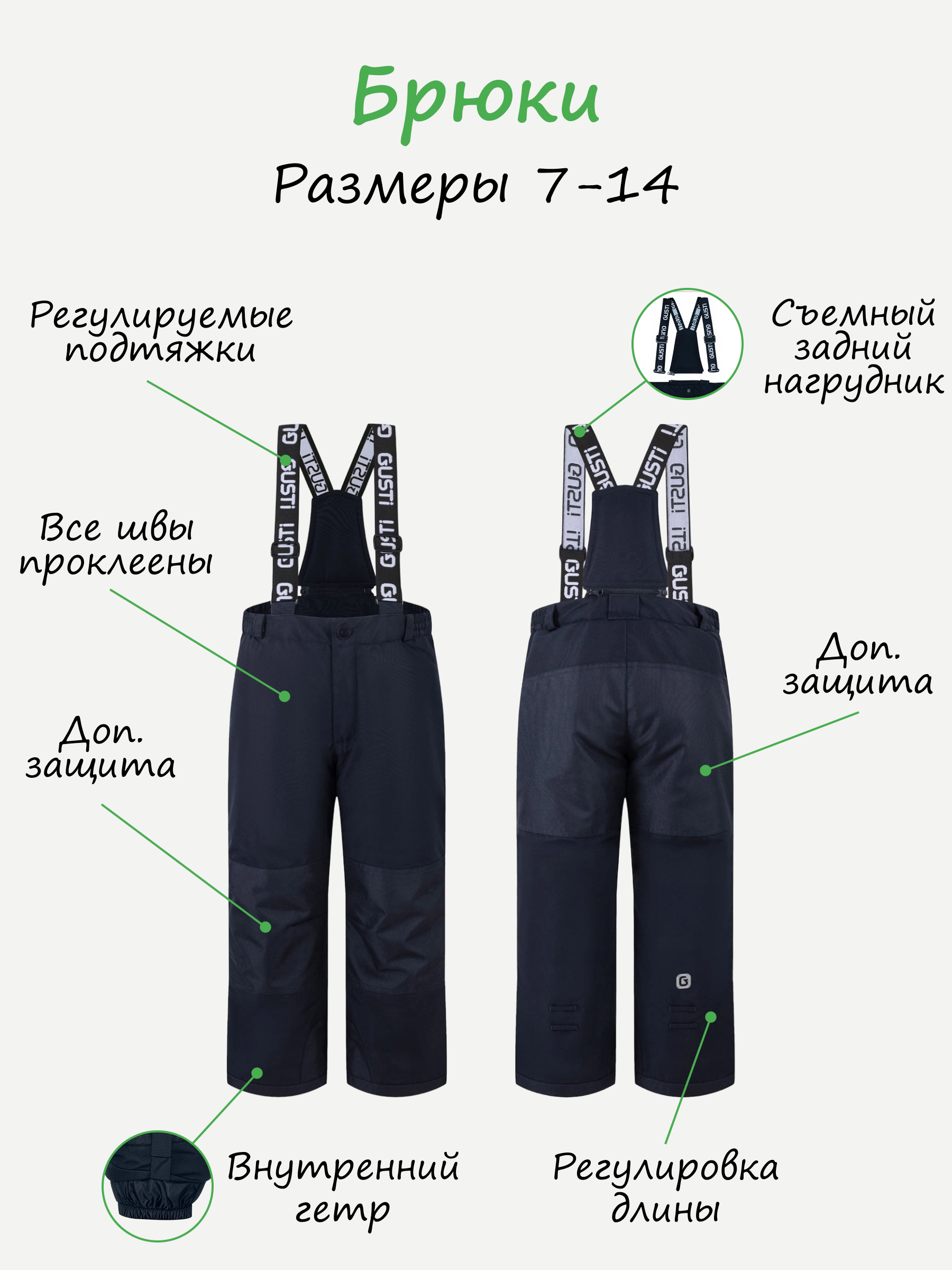 Комплект GUSTI GW5BS976-GRASS - фото 7