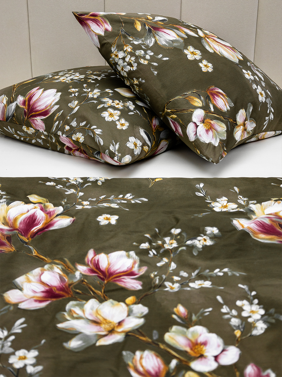 Комплект постельного белья для SNOFF Дэниэла сатин евро 4 предм. - фото 13