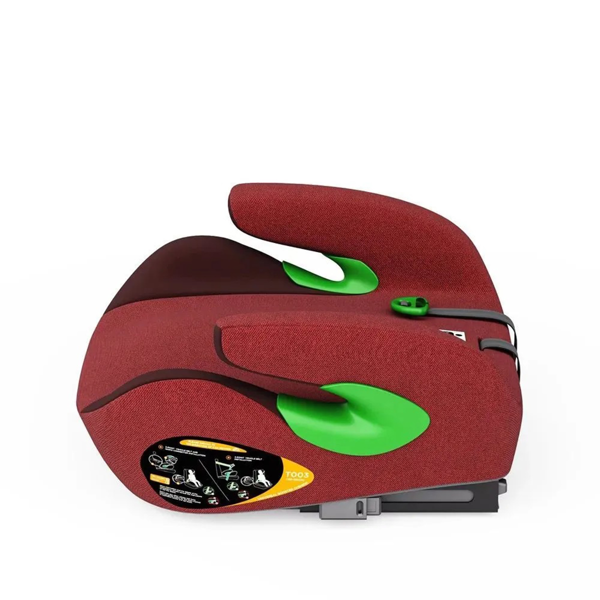 Автокресло KLEE Berg i-Size Isofix 2/3 (15-36 кг) красный - фото 3