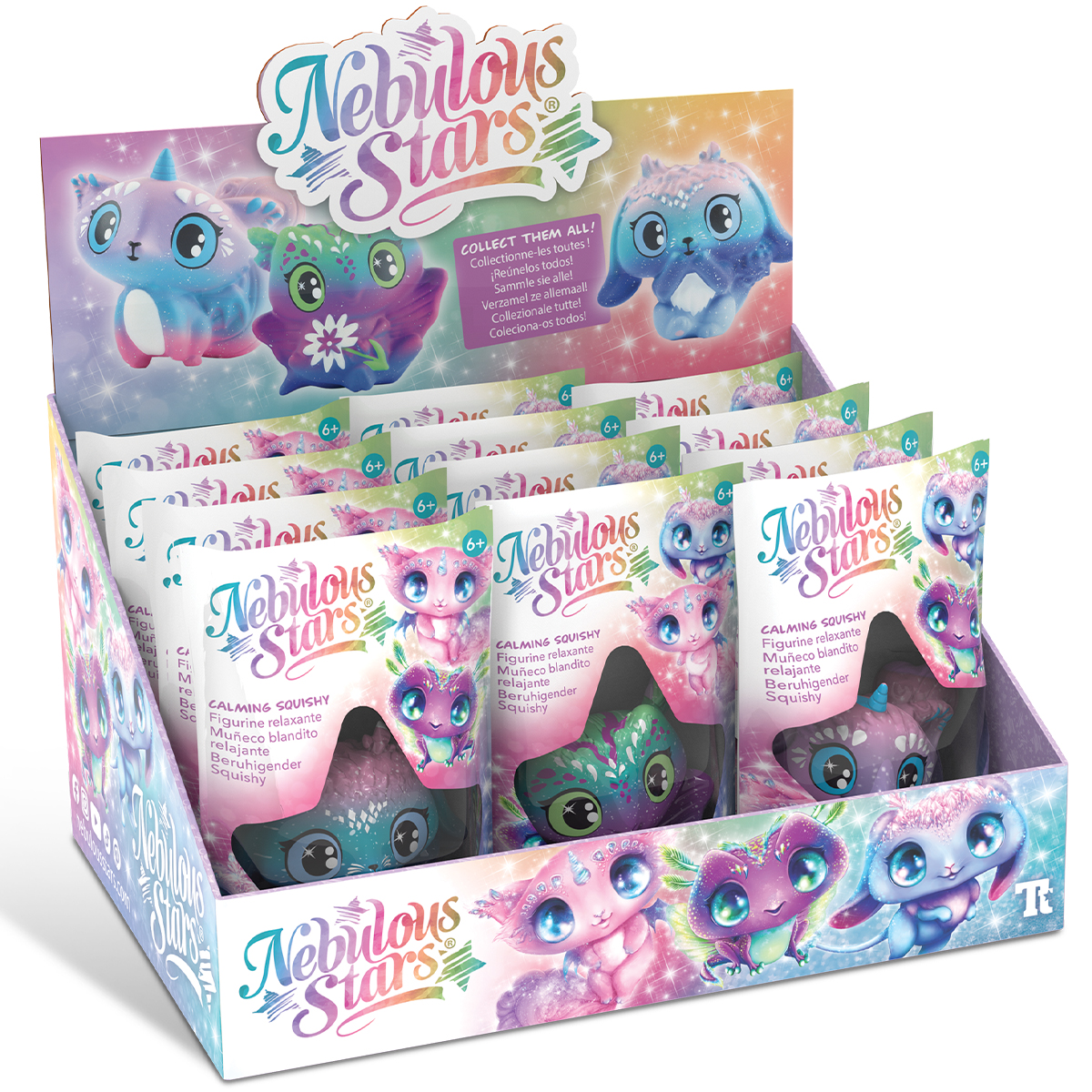 Игрушка-антистресс Nebulous Stars сквиш Агата - фото 9