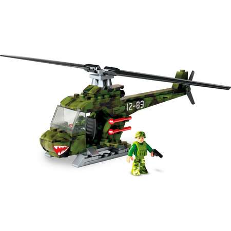 Конструктор Mega Construx Военный вертолет блочный