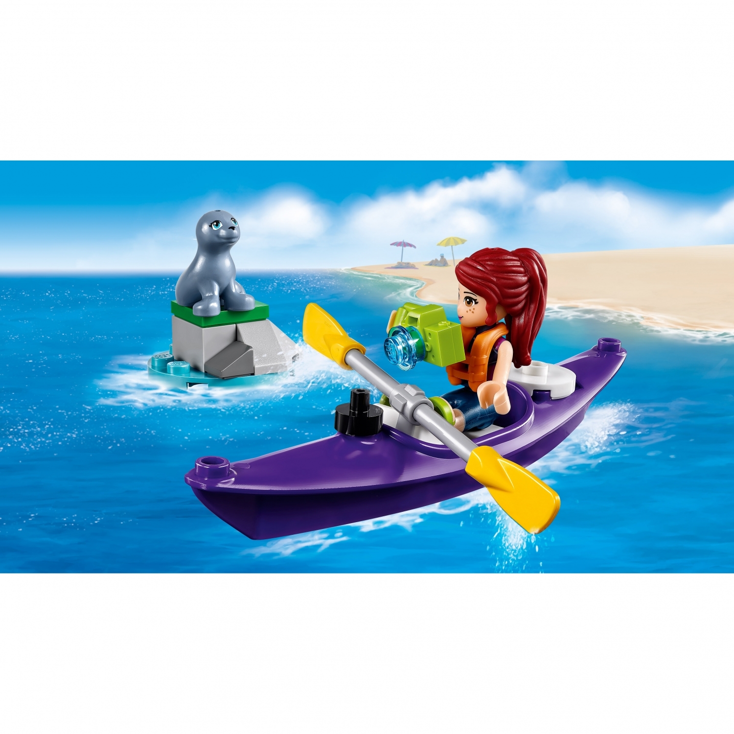 Конструктор LEGO Friends Сёрф-станция блочный - фото 6