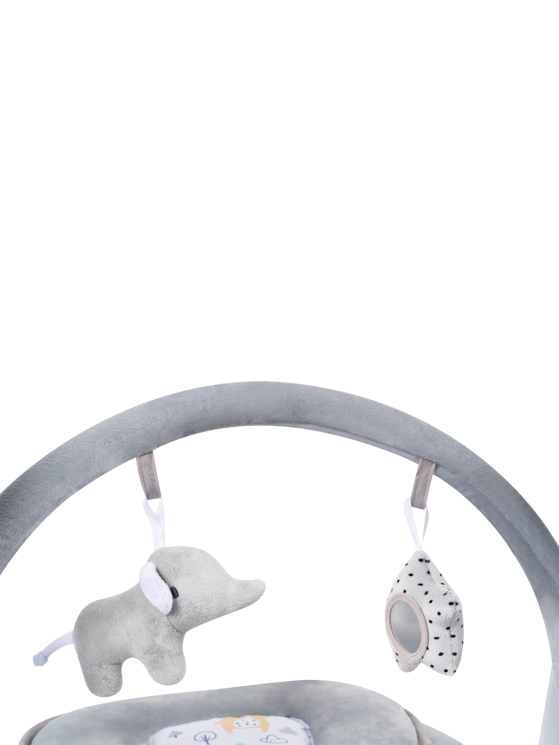 Качели Indigo Star light серый - фото 17