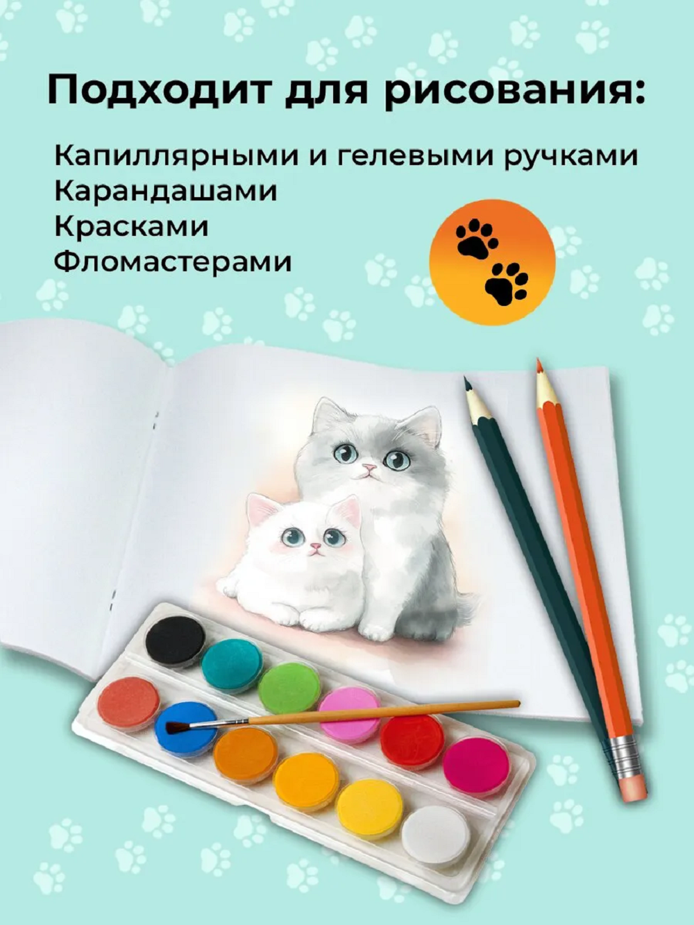 Альбом Prof-Press А4 20 лист. 2 шт. - фото 5