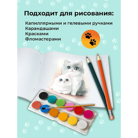 Альбом Prof-Press А4 20 лист. 2 шт.