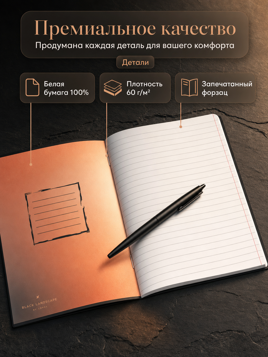 Общая тетрадь Lorex Stationery линейка 48 лист. 5 шт. - фото 3