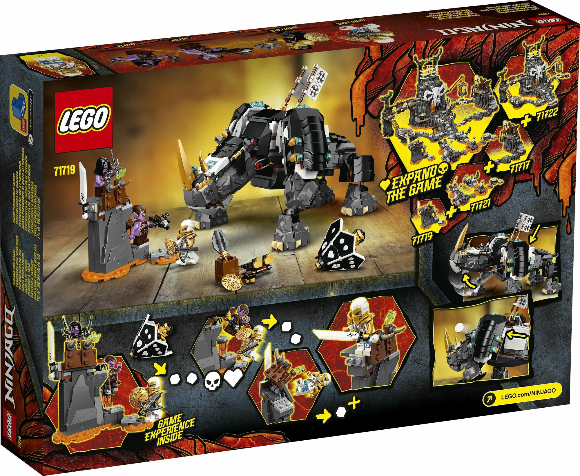 Конструктор LEGO NINJAGO 71719 597 дет. - фото 2