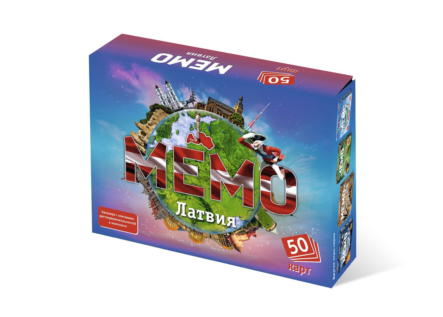 Настольная игра Нескучные игры Латвия - фото 2