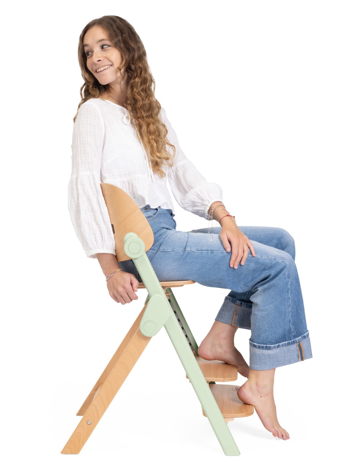 Стульчик для кормления Chicco Meraviglia Olive зеленый - фото 21
