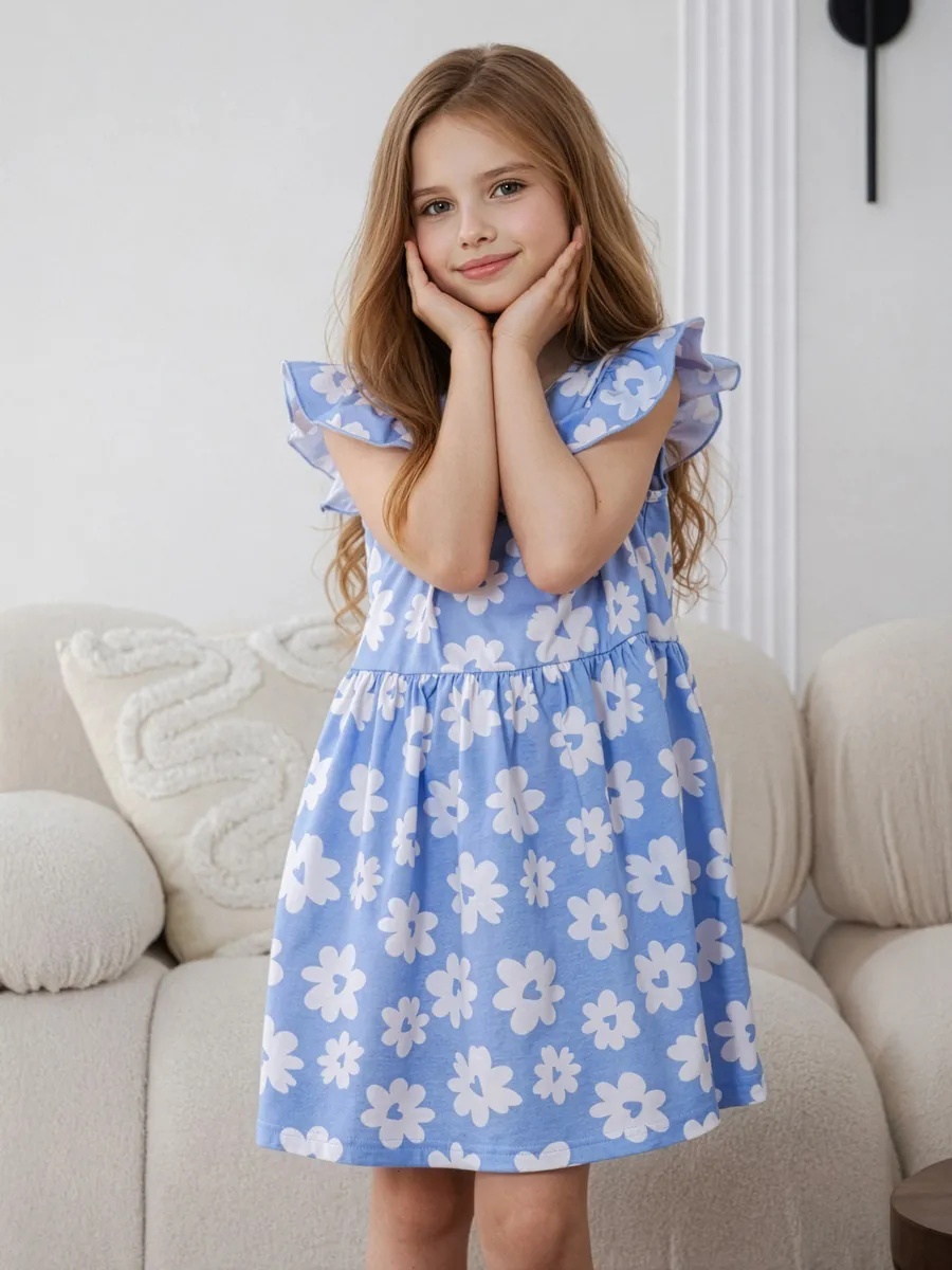 Платье NATIVIA ПЛД/цветокнаголубом - фото 3