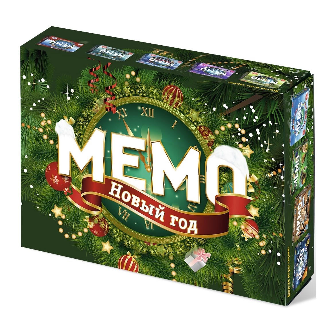 Настольная игра Нескучные игры Мемо Новый год - фото 1