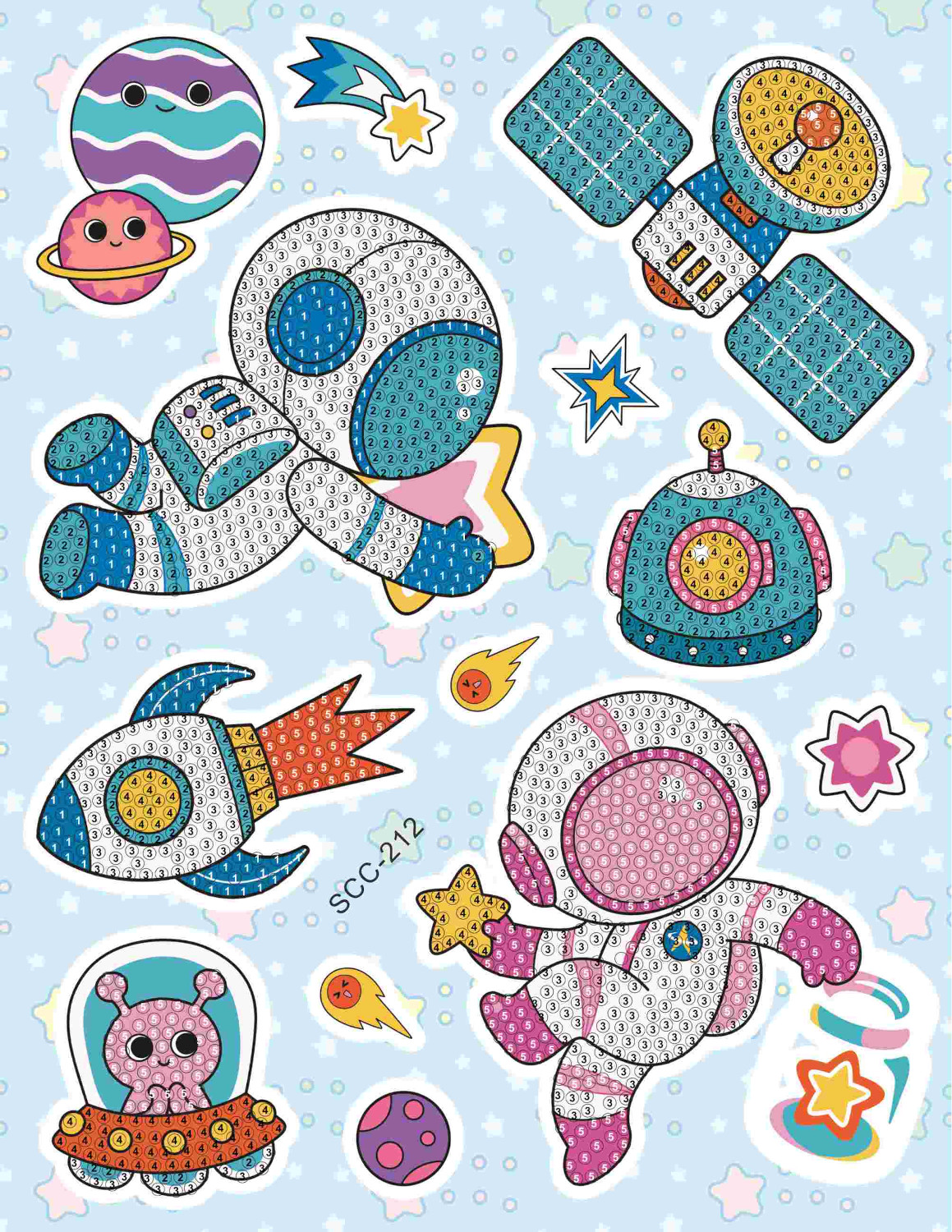 Алмазная мозаика Attivio Космос - фото 1