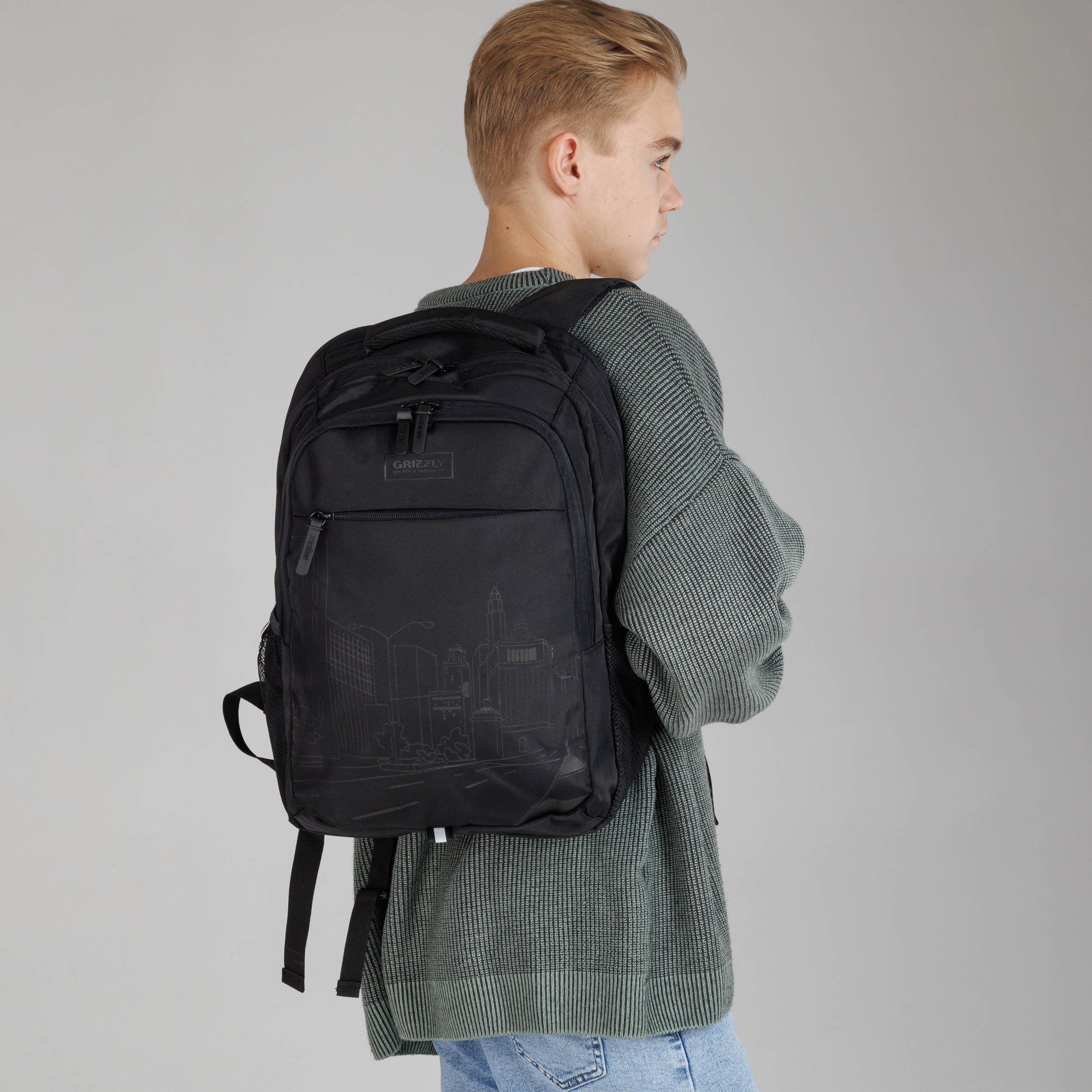 Рюкзак Grizzly для мальчика - фото 10