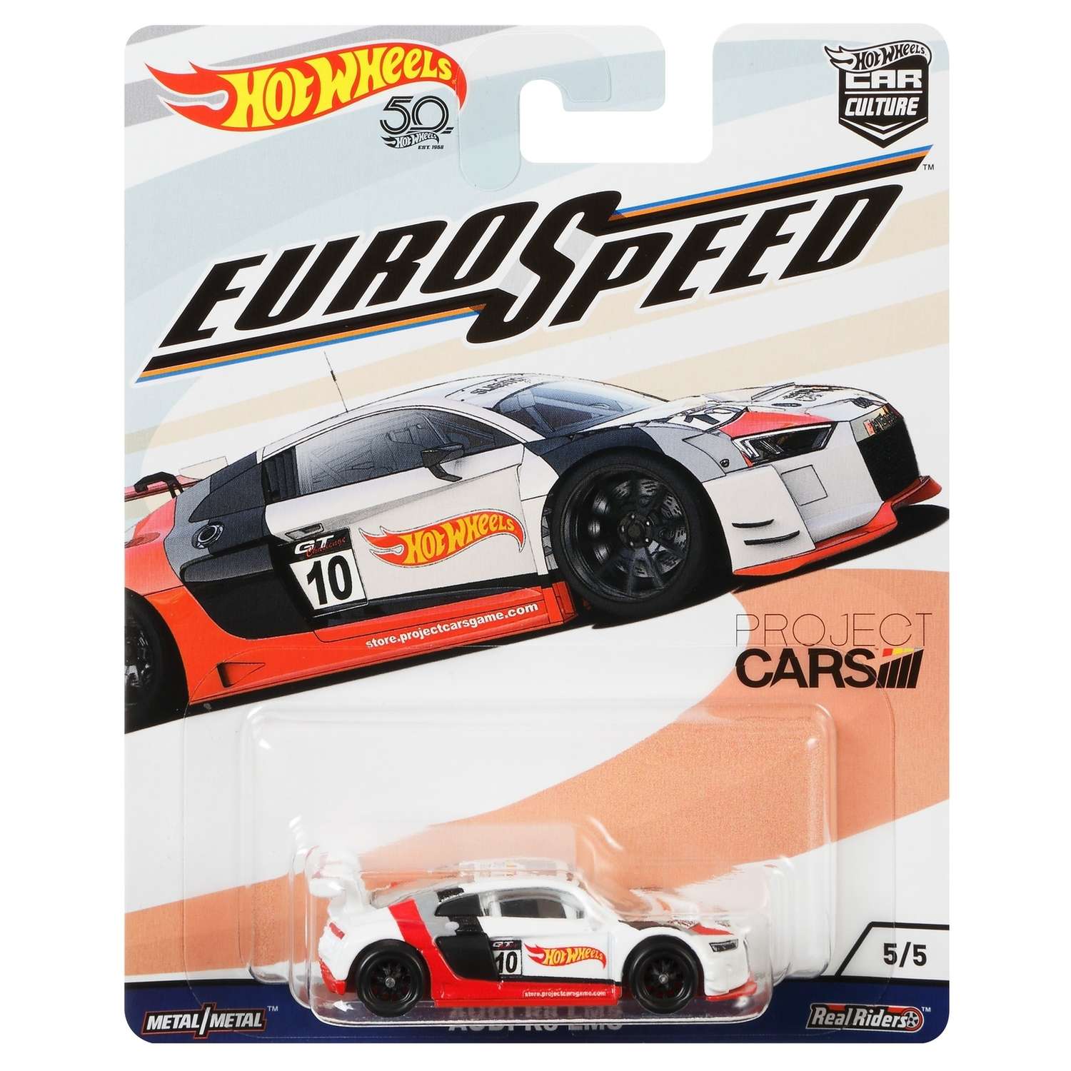 Автомобиль Hot Wheels Audi 1:64 FPY86 - фото 2