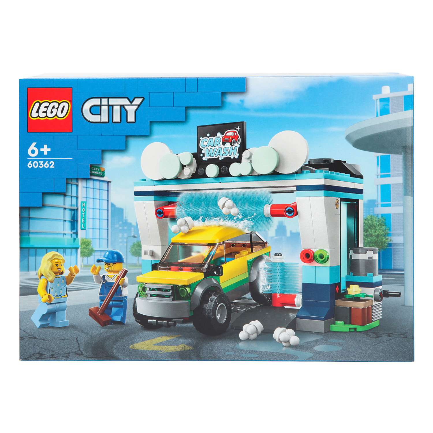 Конструктор LEGO City Автомойка блочный - фото 1